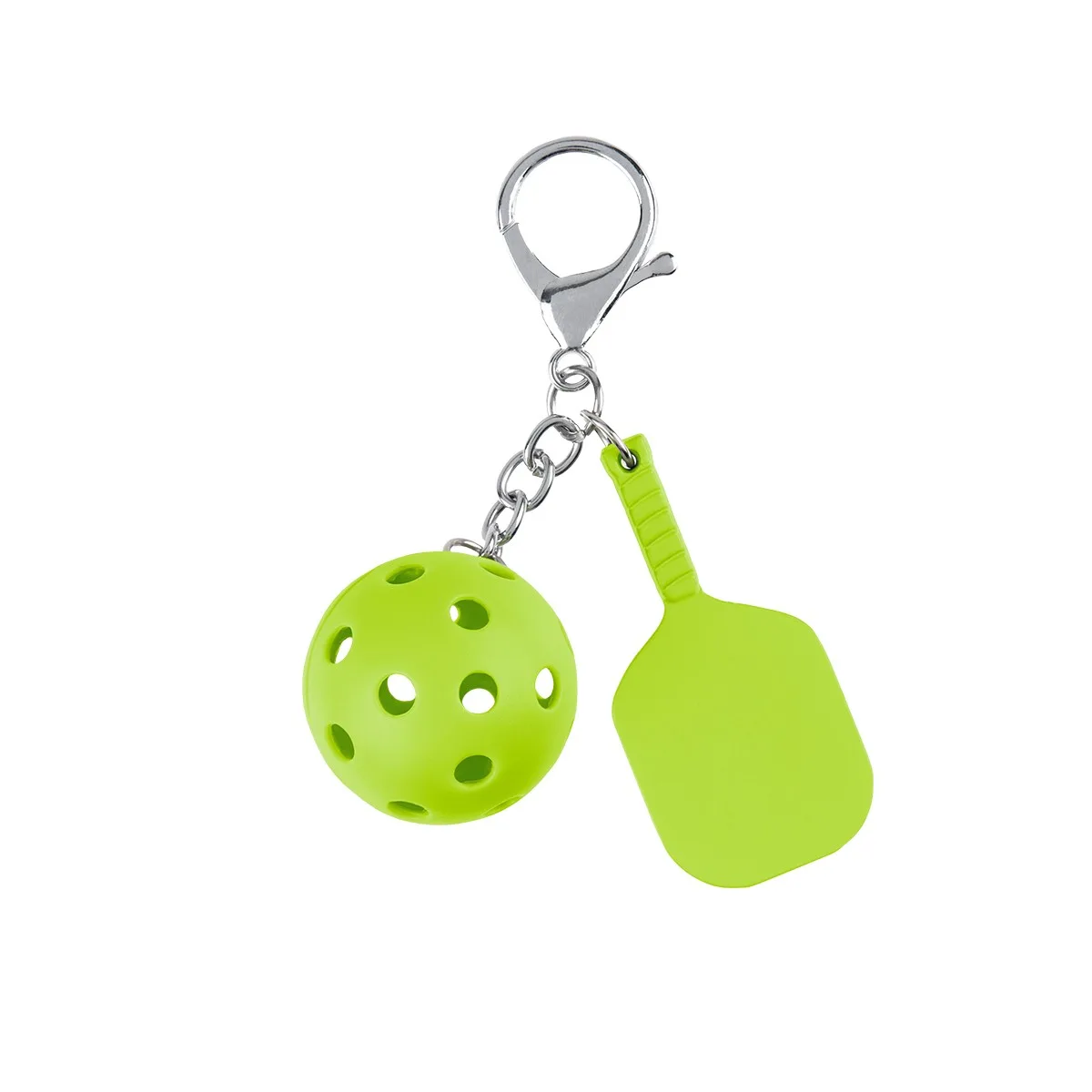 Pickleball Keychain view 3