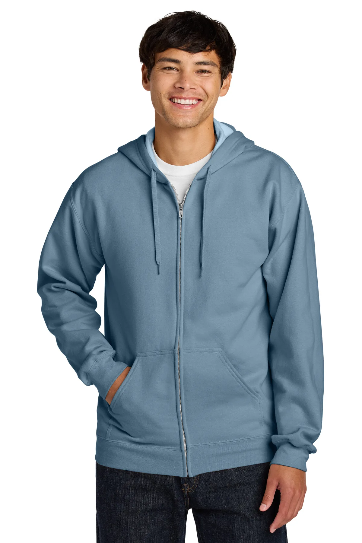 Gildan Softstyle® Midweight Fleece Full-Zip Hooded Sweatshirt view 6