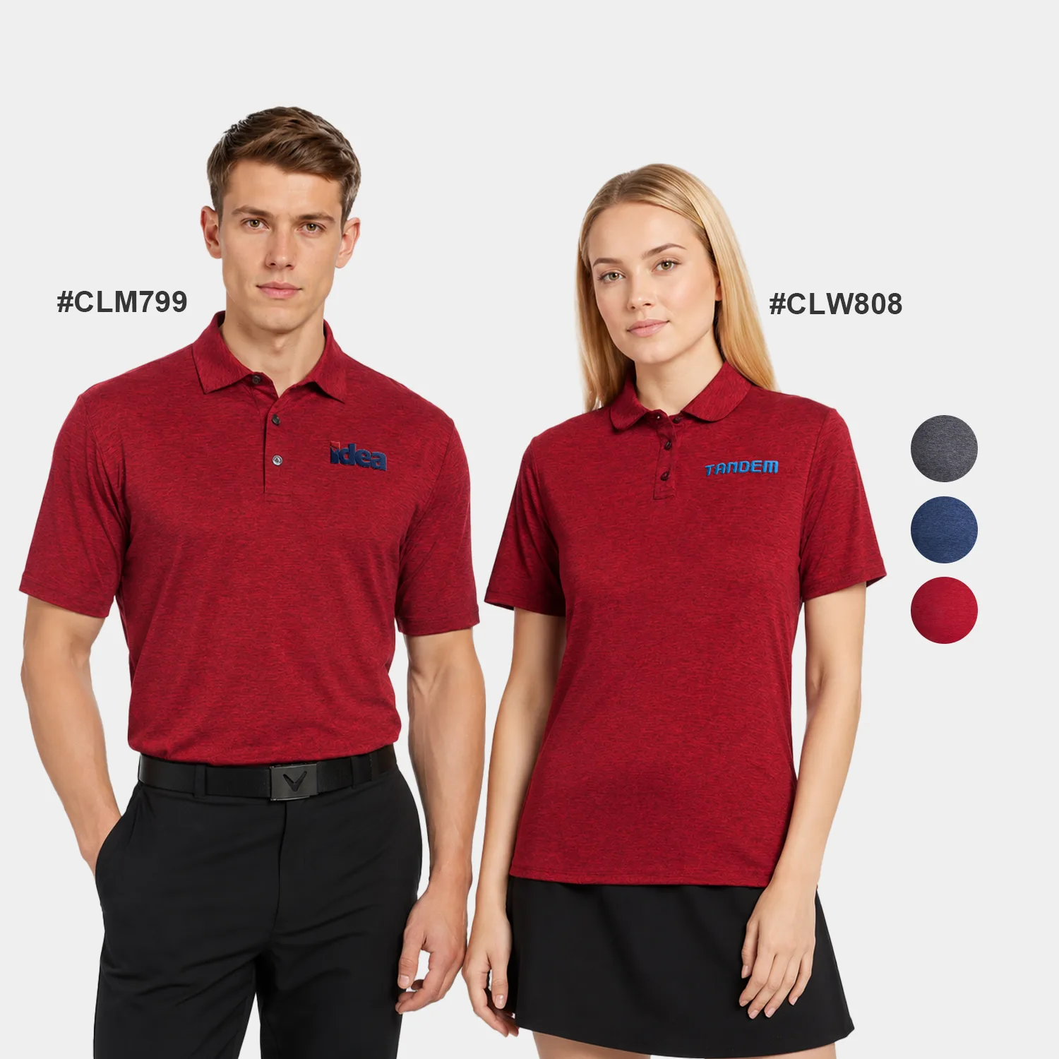 Callaway® Opti-Dri Stretch UV Performance Men's Polo Shirt with Custom Logo