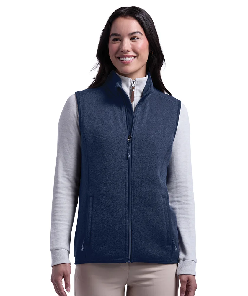 Women's Pacific Heathered Vest view 5
