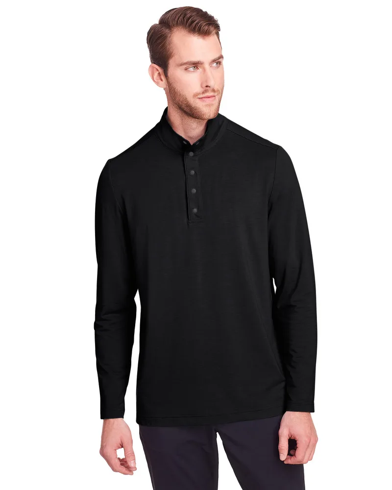 NORTH END Men's JAQ Snap-Up Stretch Performance Pullover