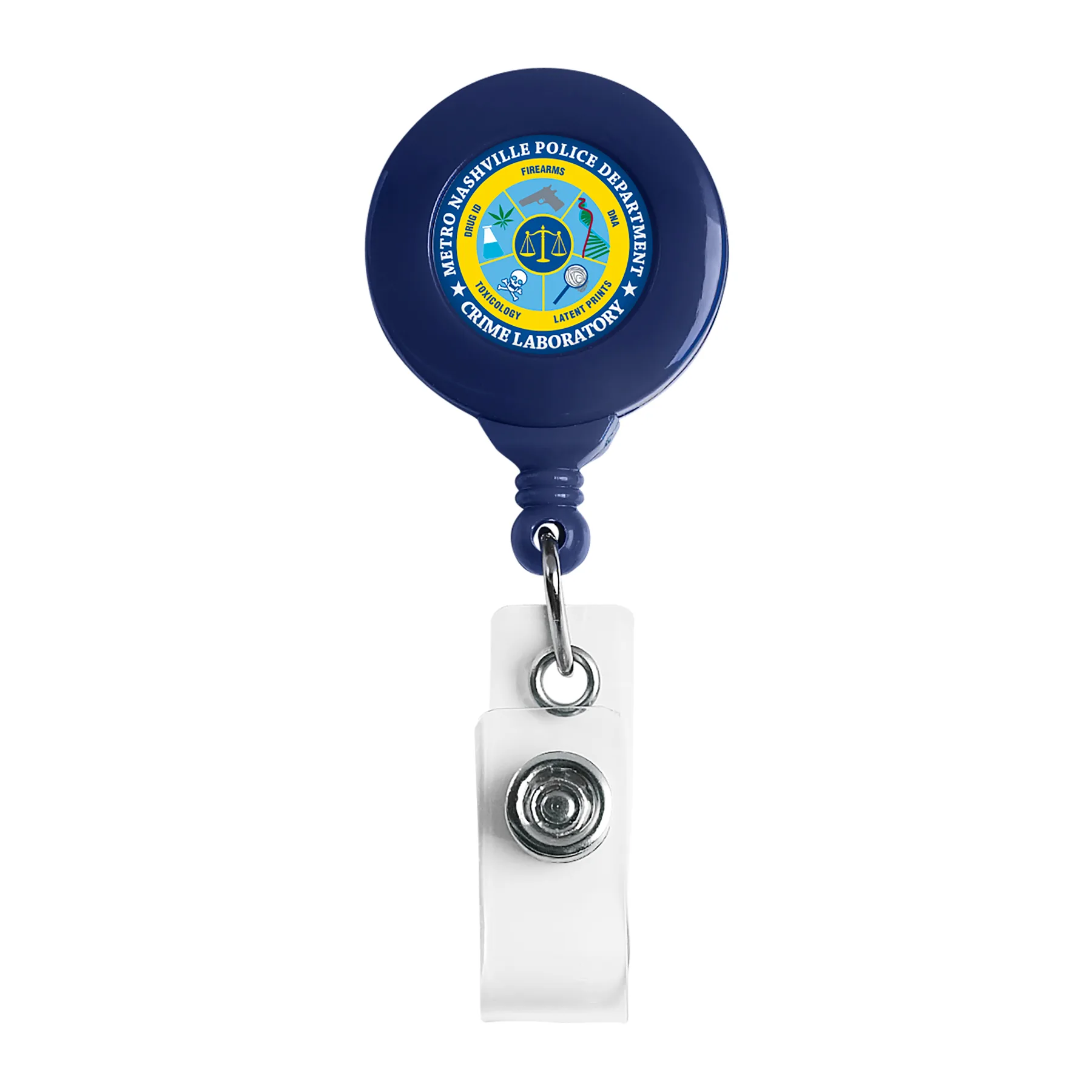 No Twist Retractable Badge Reel view 5