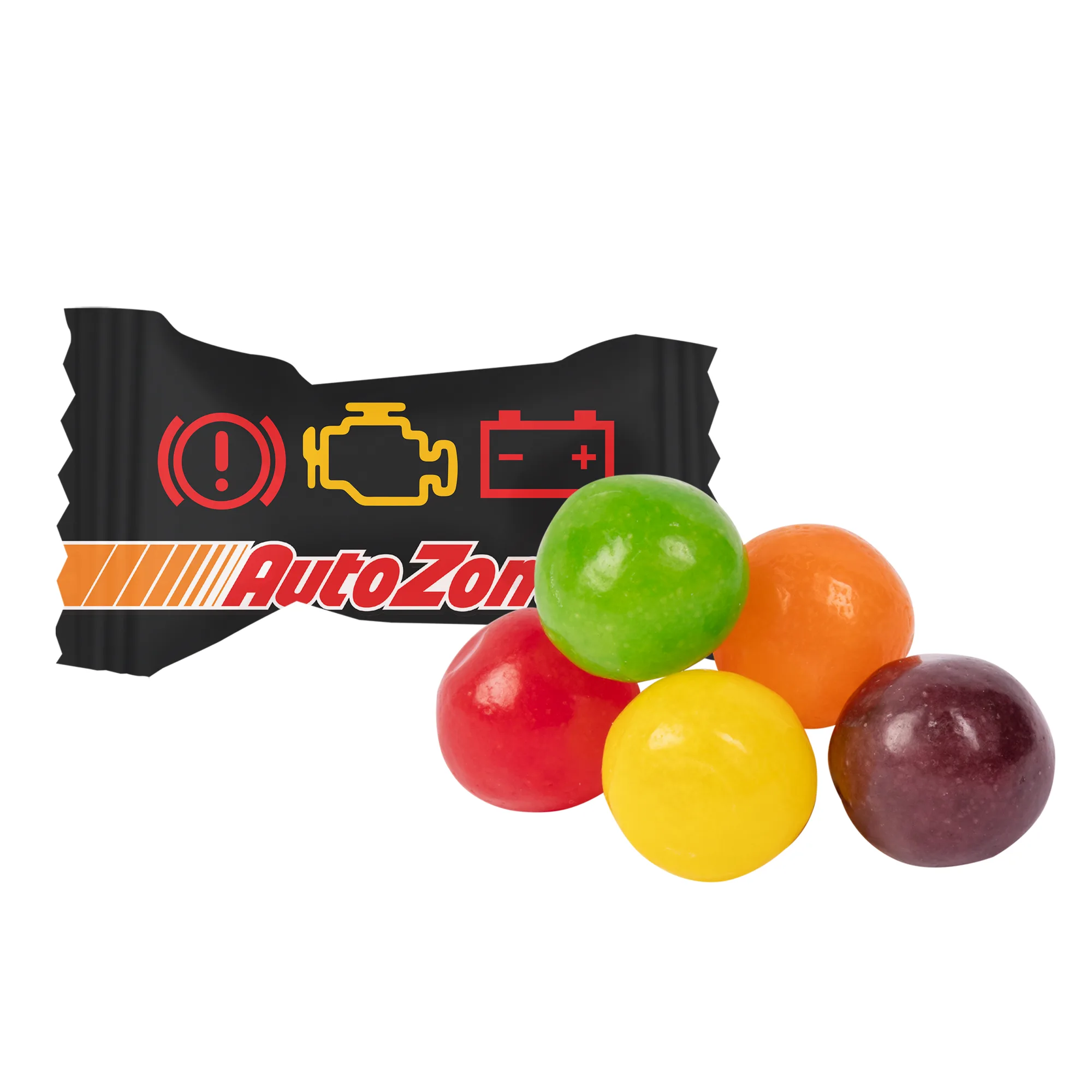 4 Color Process Assorted Fruit Sours view 3