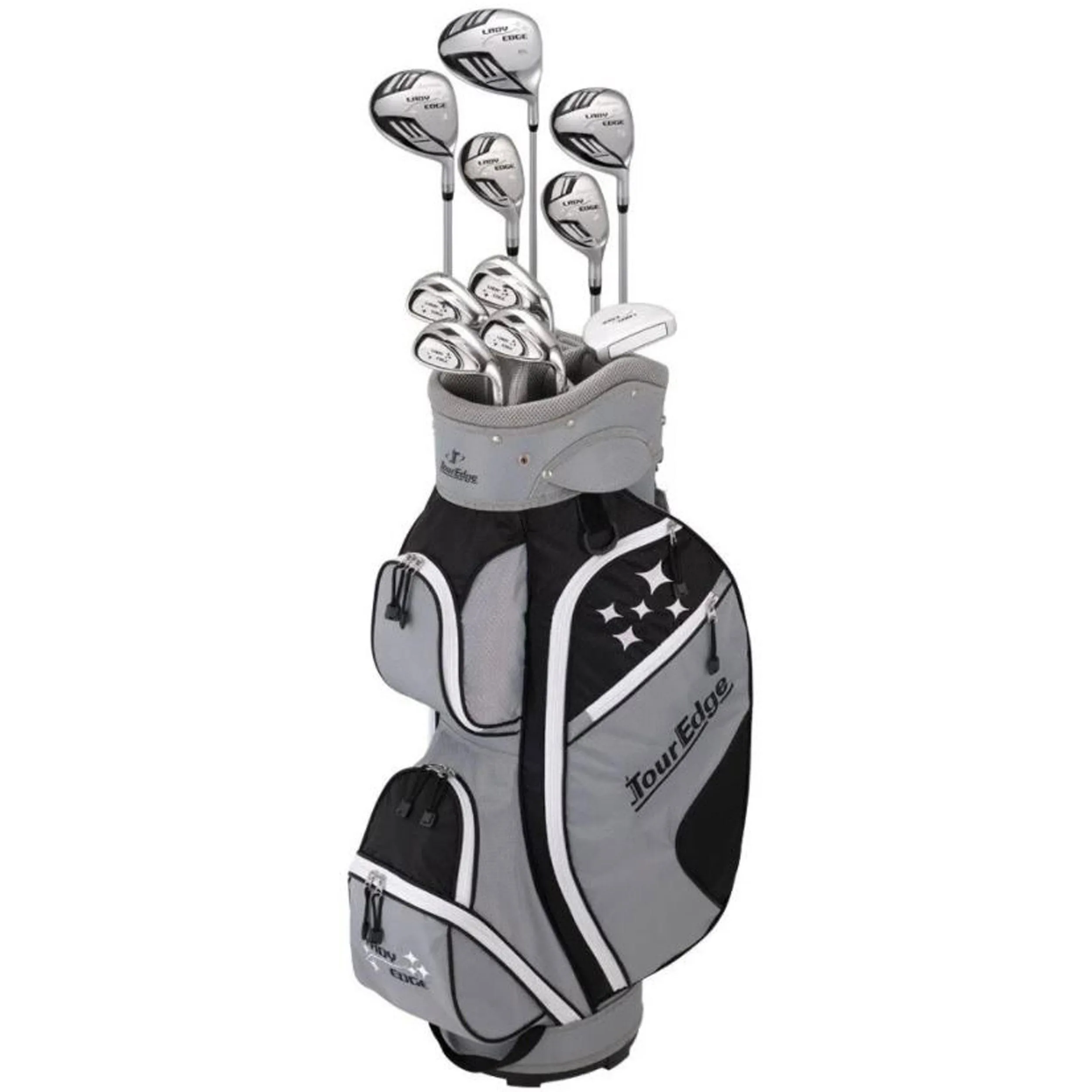 Tour Edge Lady Edge Complete Full Set - Black