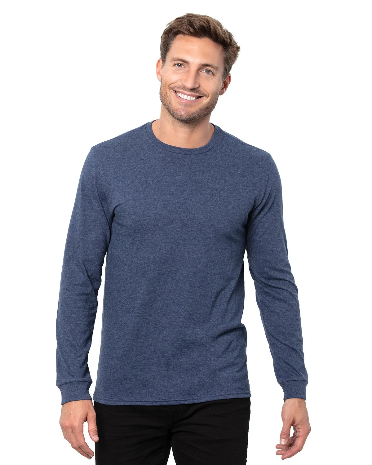 THREADFAST Epic Unisex CVC Long Sleeve T-Shirt view 4