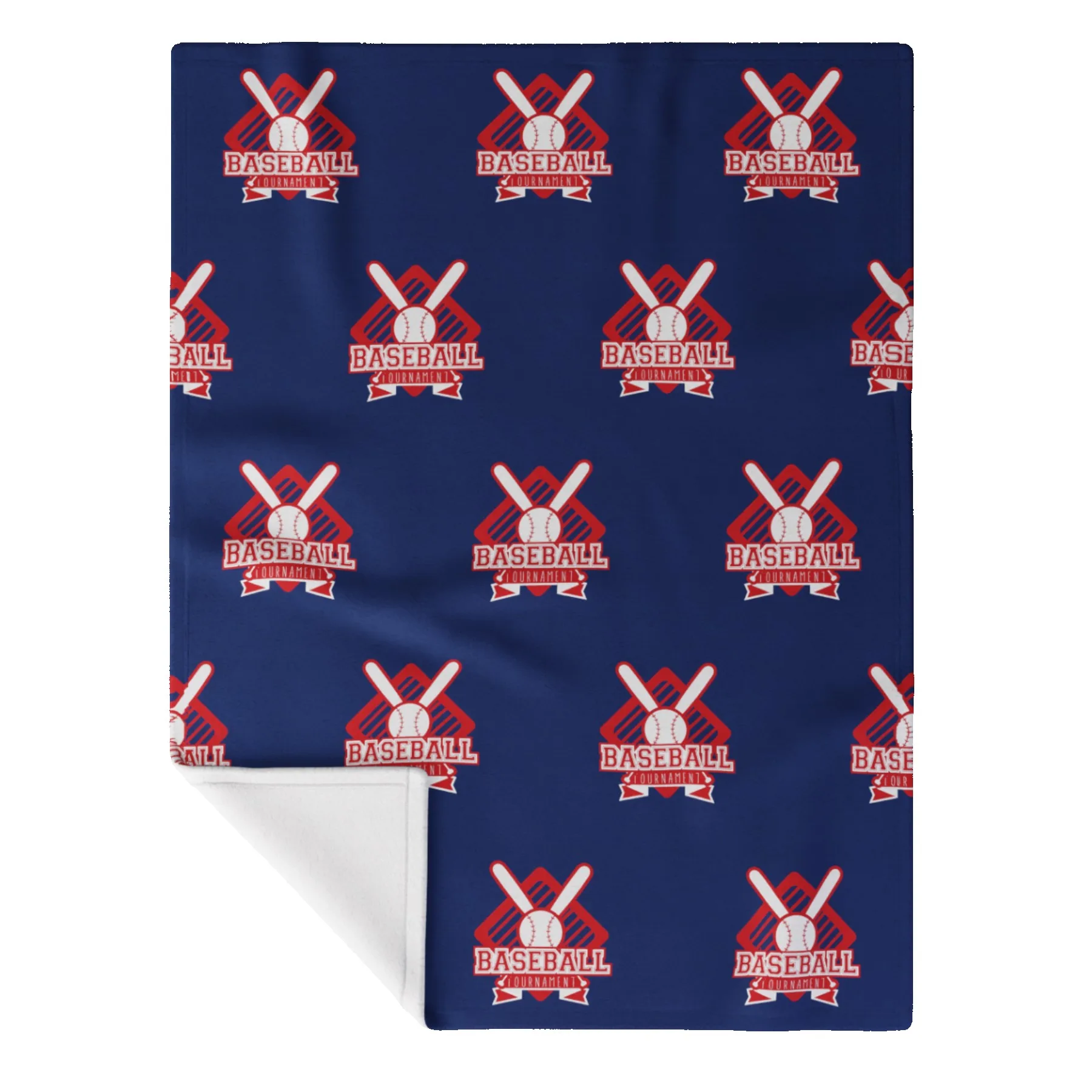 Fleece (60" x 80") Blanket w/Hemmed Sides Dye Sublimated- Domestically Decorated view 2