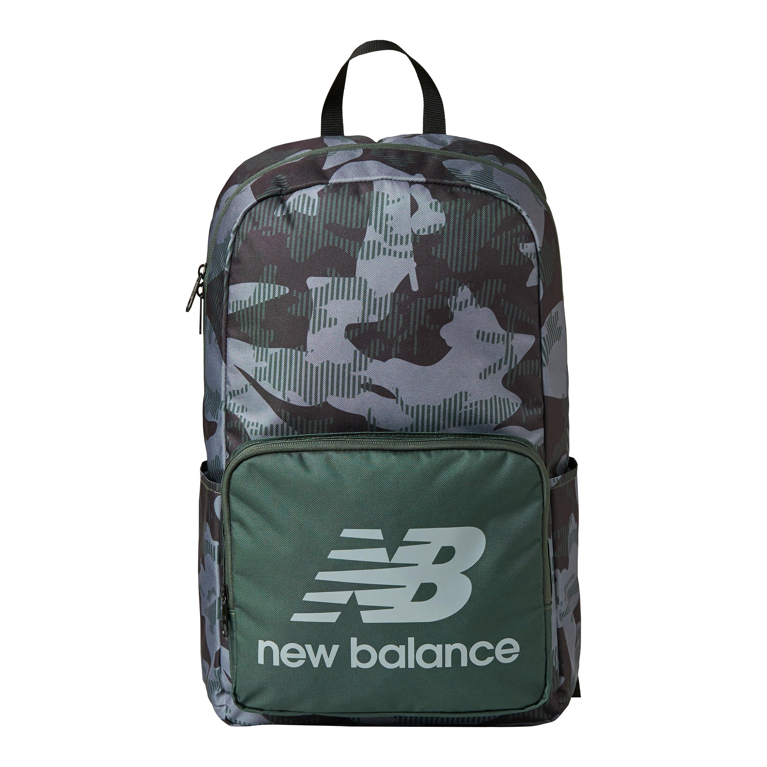 New Balance Kids Green Printed Backpack Size 18.3 X 12.2 X4.3