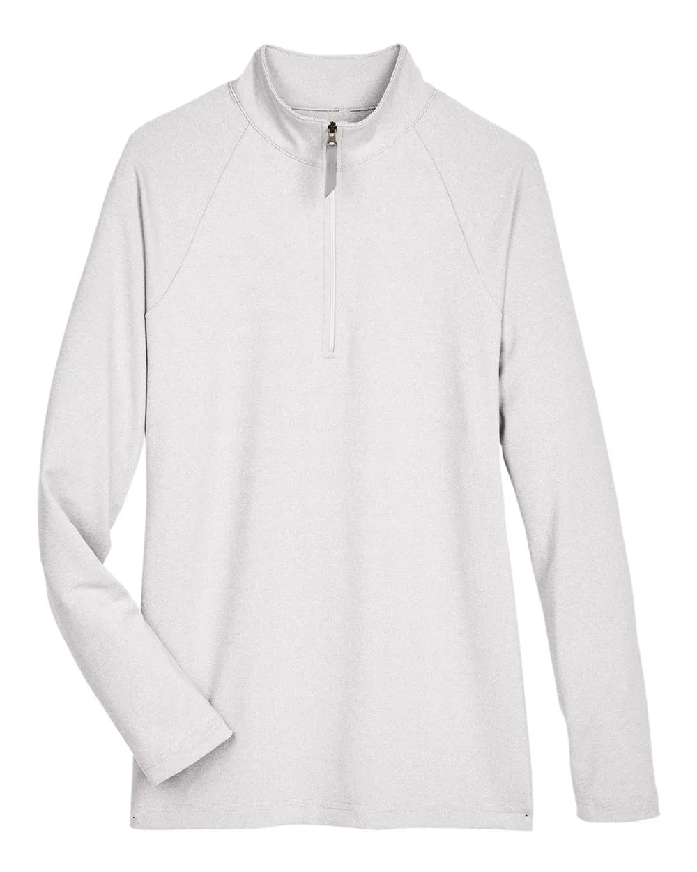 Devon and Jones® Women's CrownLux Performance® Clubhouse Quarter-Zip Pullover Sweater view 3