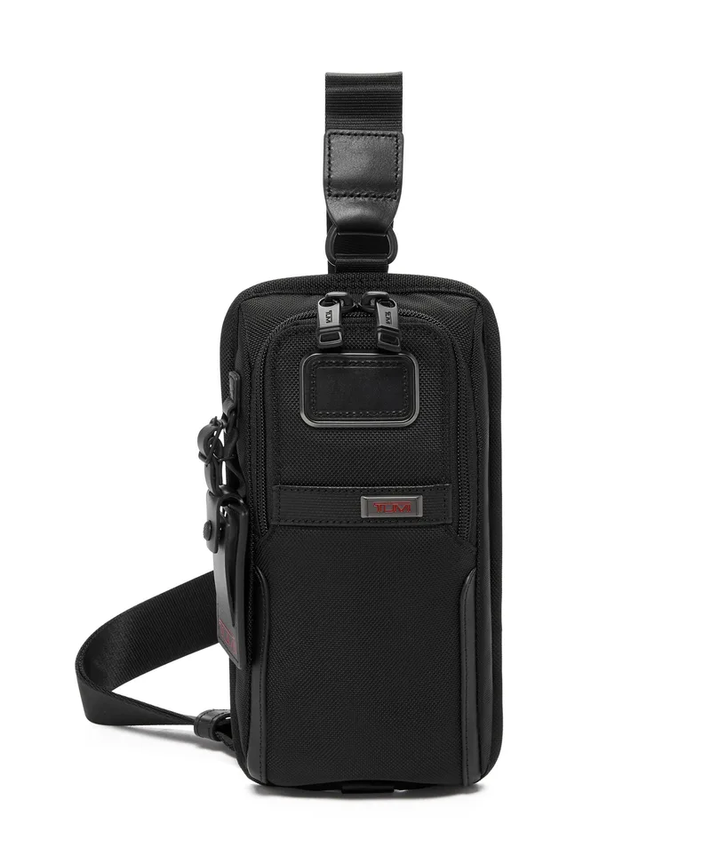 Tumi Alpha Compact Sling Bag - Black