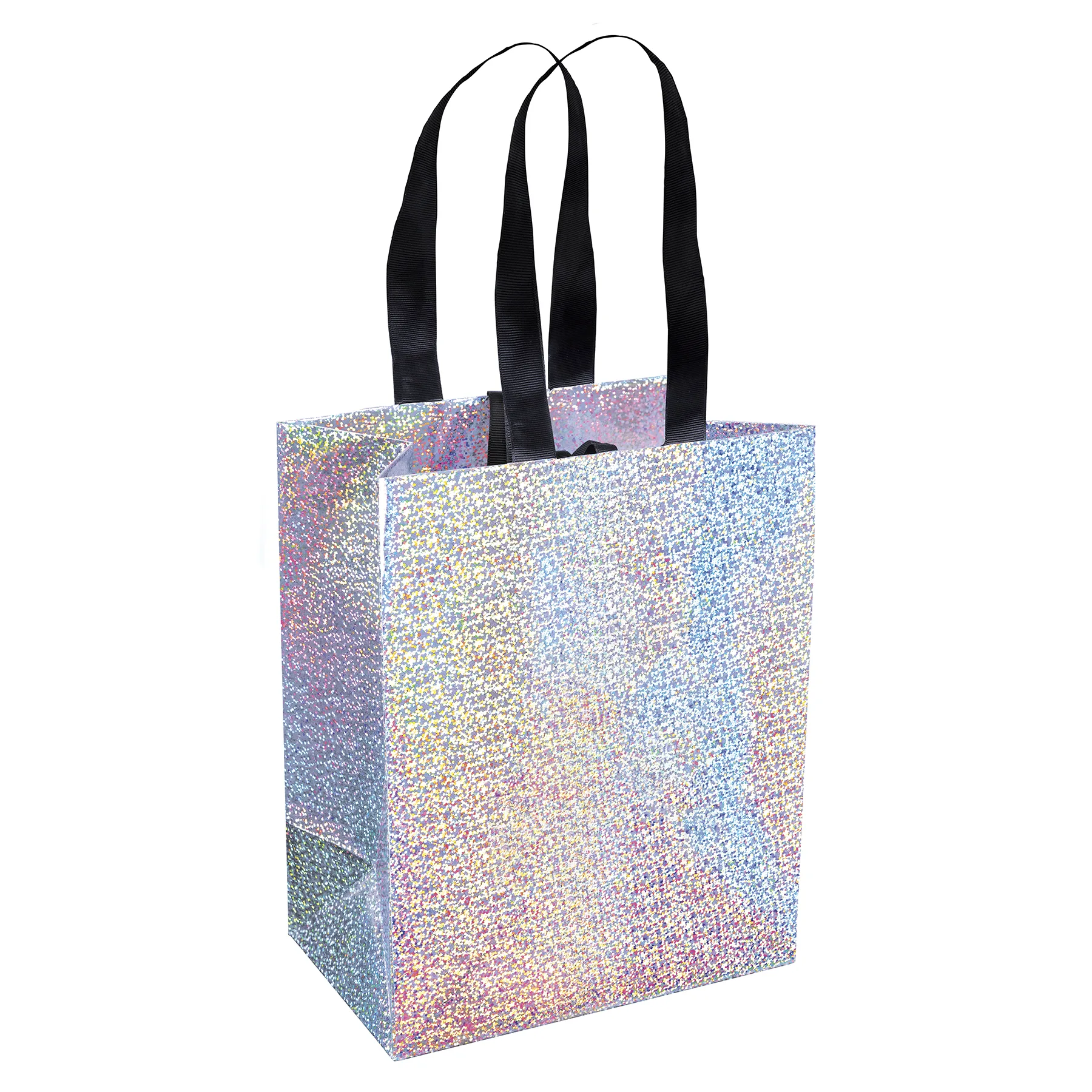 Iridescent Rainbow/Black Blank