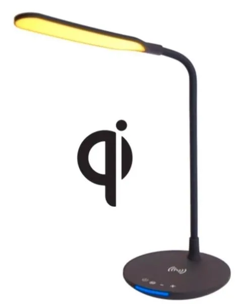 Vivitar® Desk Lamp w/Qi Wireless Charger