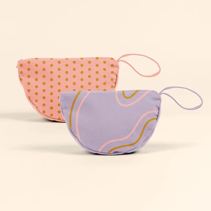Wedge To Go Pouch - Color Canvas