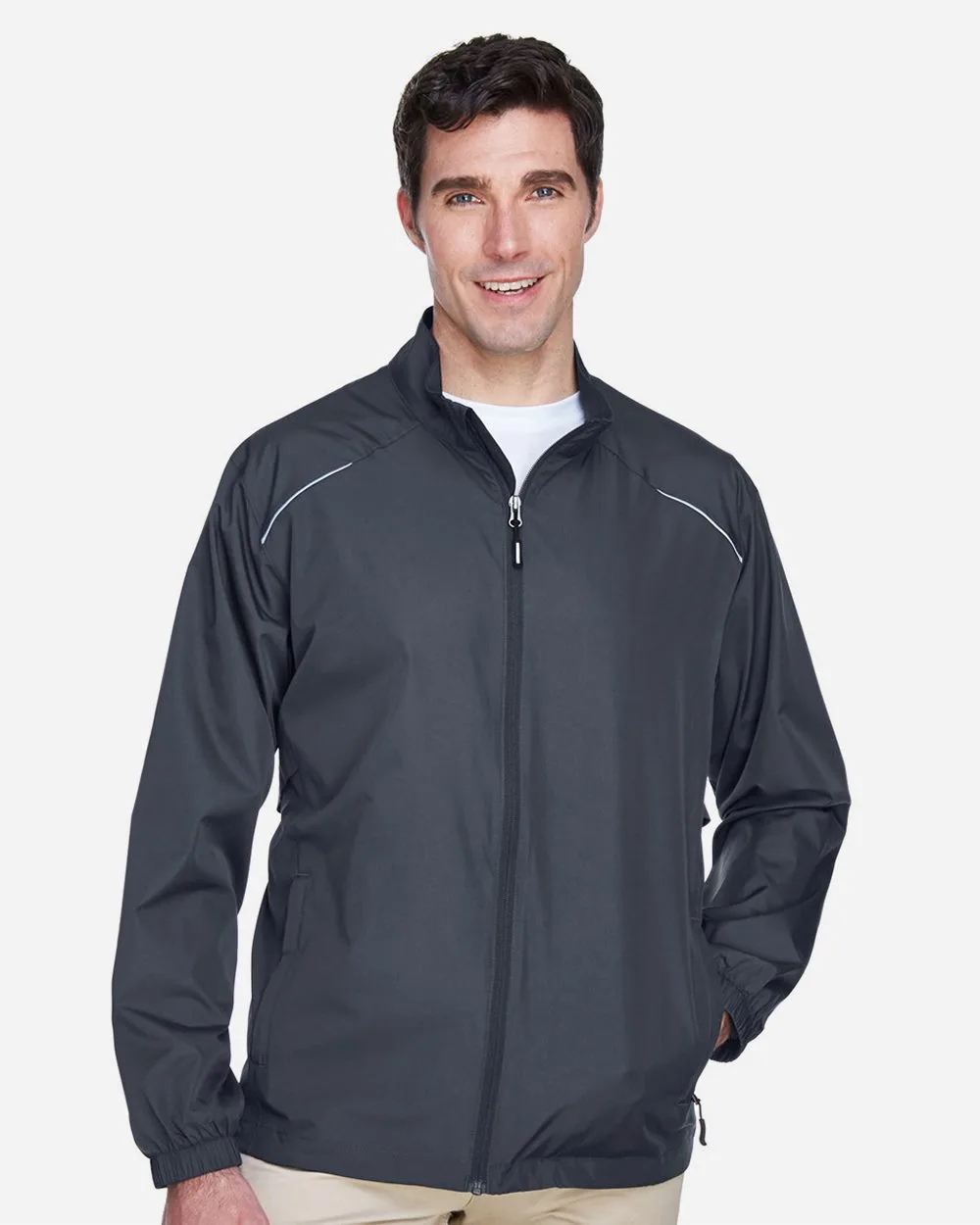 CORE365™ Men's Techno Lite Motivate Unlined Lightweight Jacket view 2