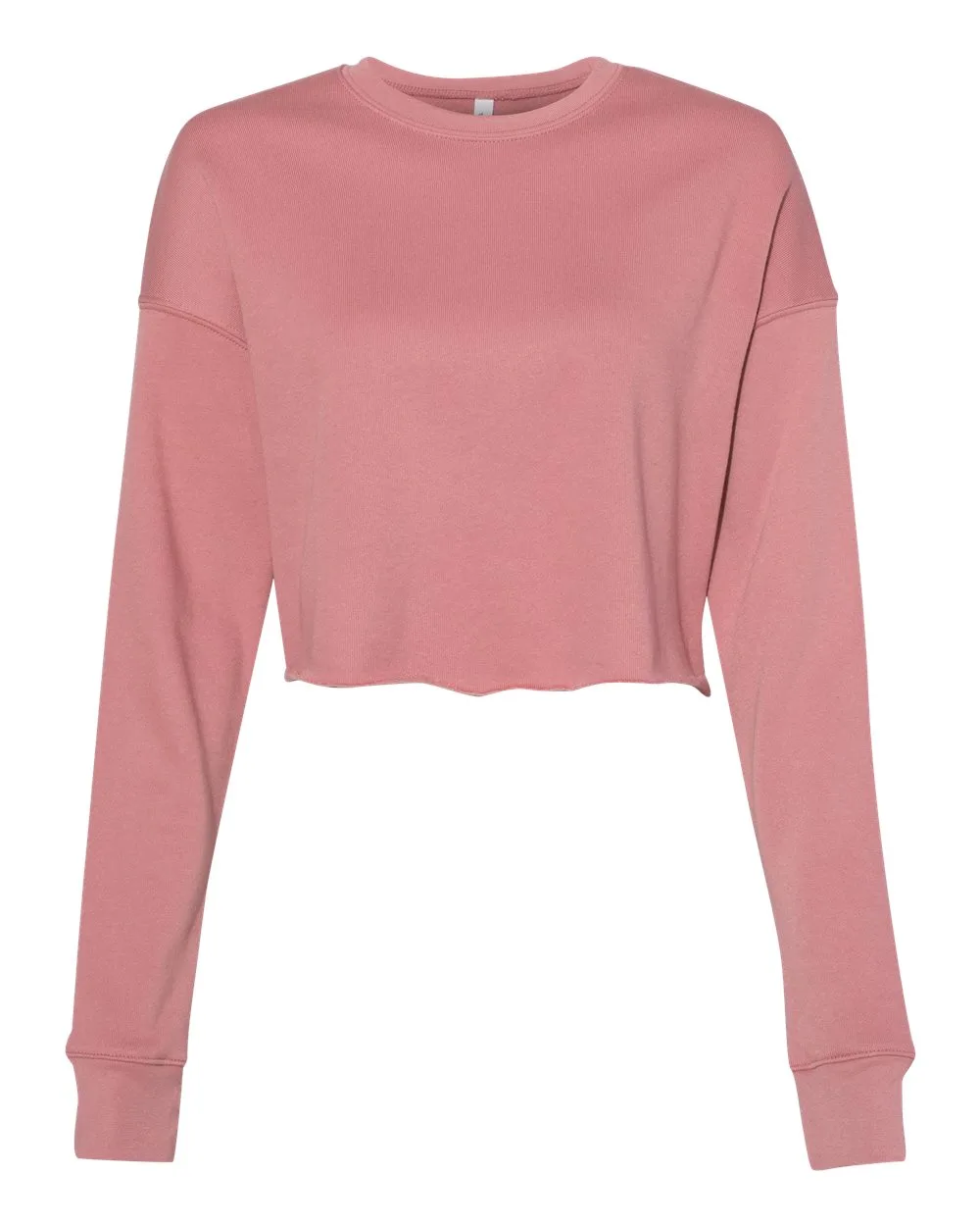 Bella + Canvas Women's Cropped Crew Fleece Shirt view 5