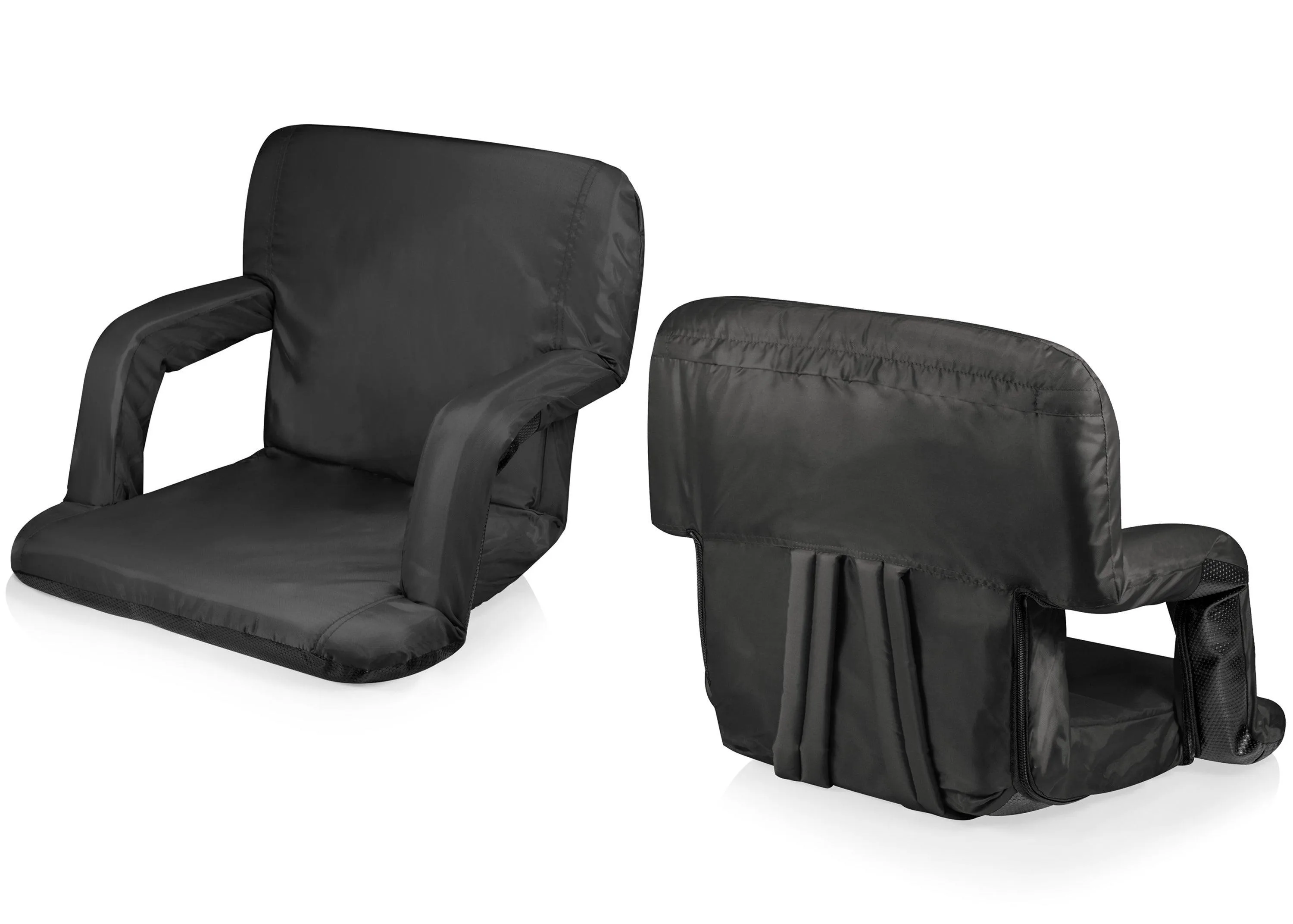 Oniva Ventura Portable Reclining Stadium Seat Black - Set Of 2