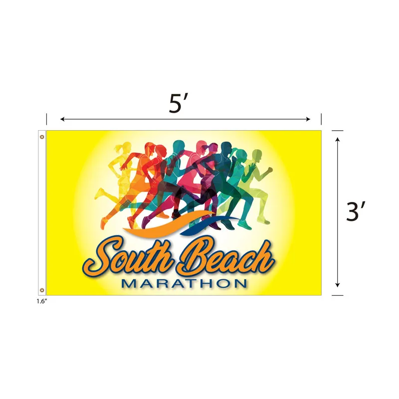 DisplaySplash 3'x5' Flag - Single Sided