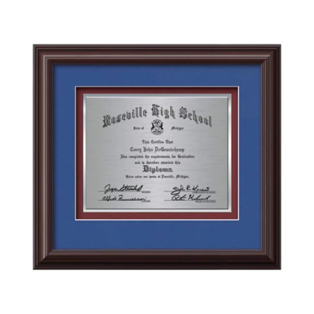 Monarch Certificate TexEtch - Mahogany