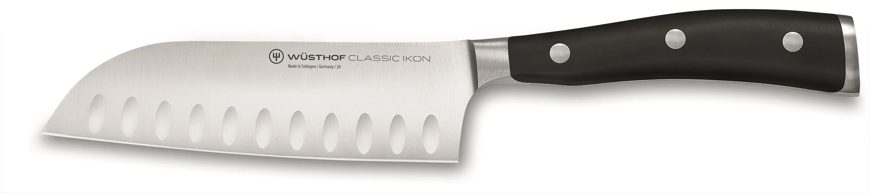 Wusthof 5" Classic Ikon Hollow Edge Santoku
