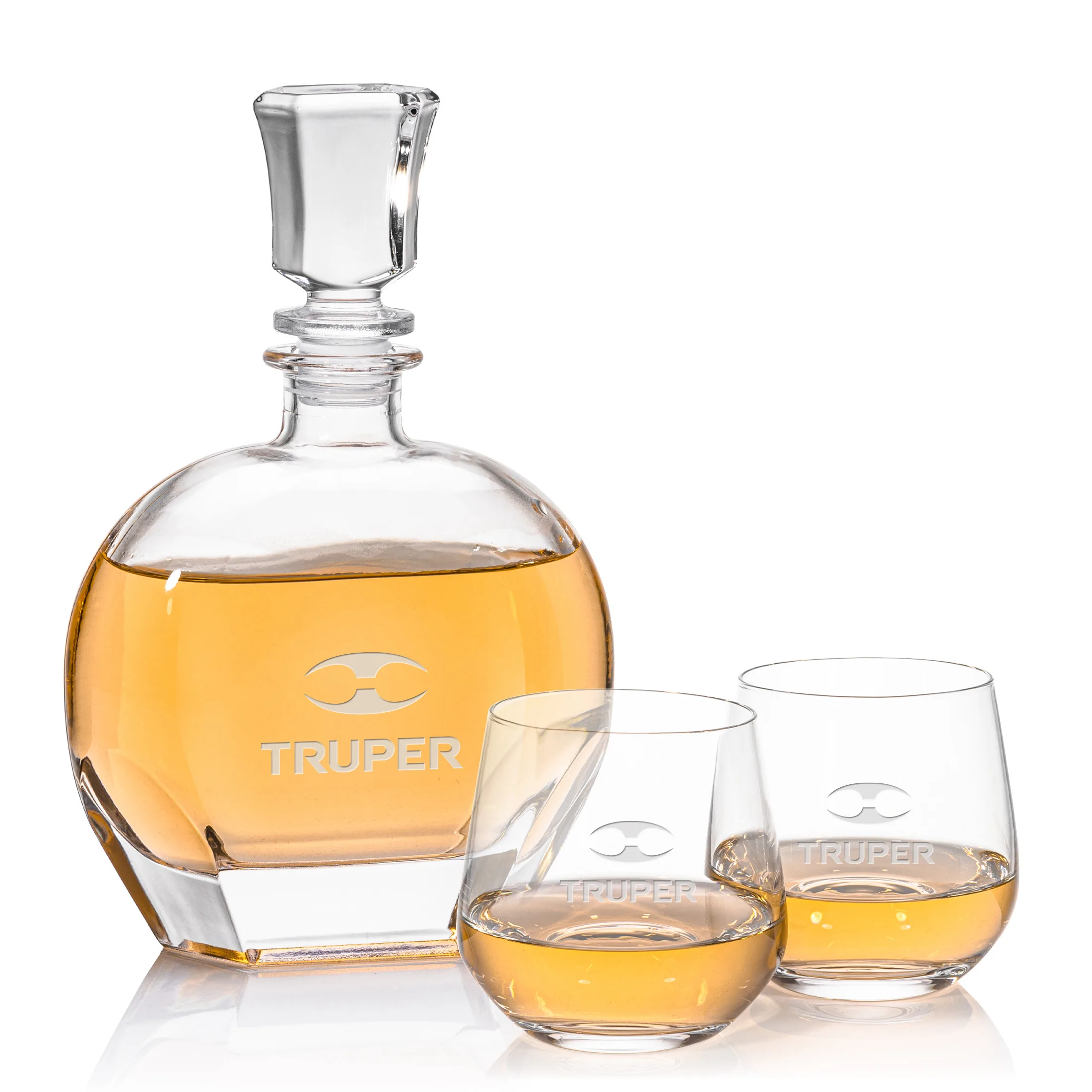 Decanter OTR Set, Garland Set, Decanter & 2 OTR