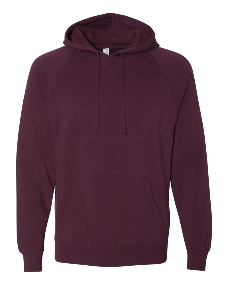 Independent Trading Co.® Unisex Special Blend Raglan Hooded Sweatshirt view 7