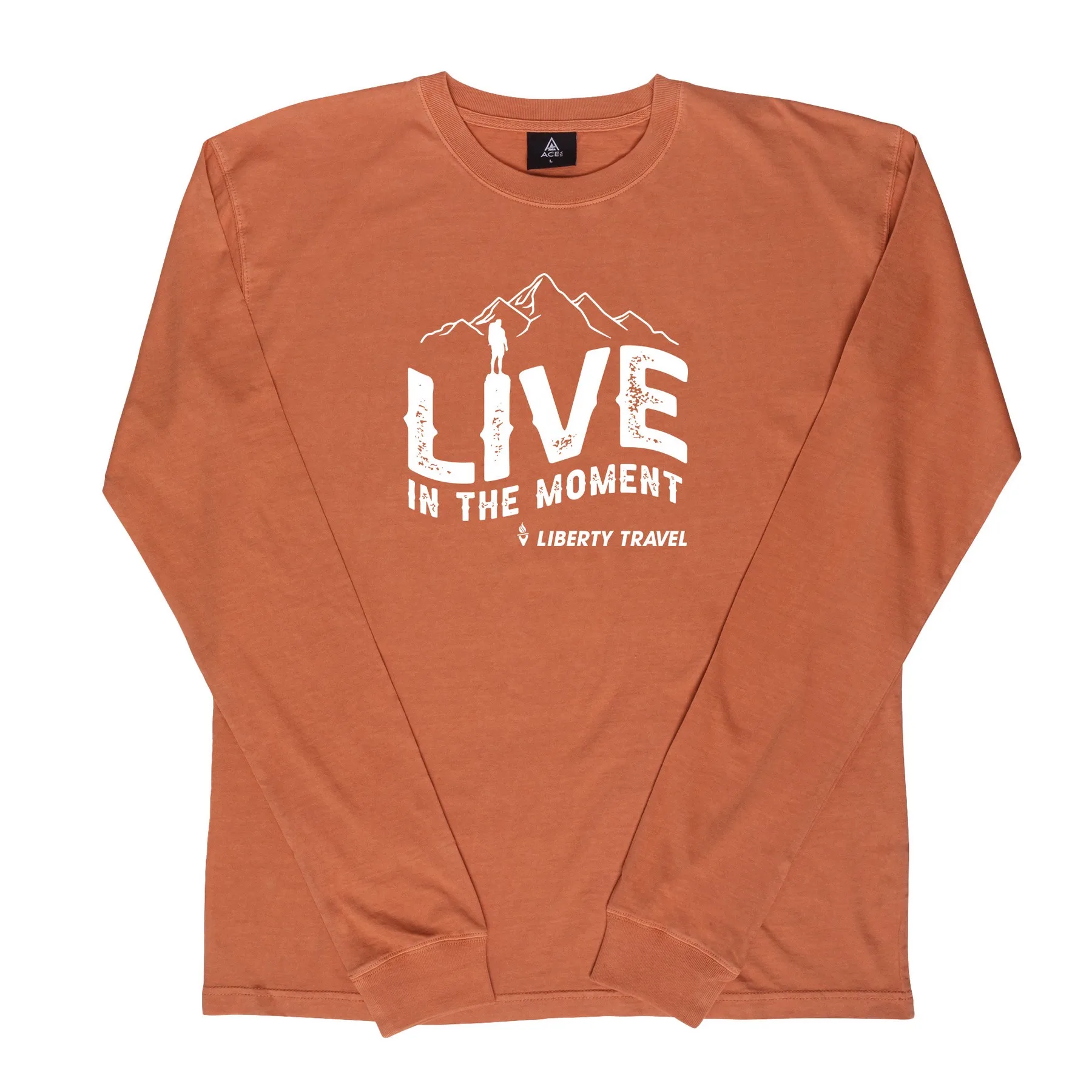 ACE Vintage Wash Long Sleeve tee view 5