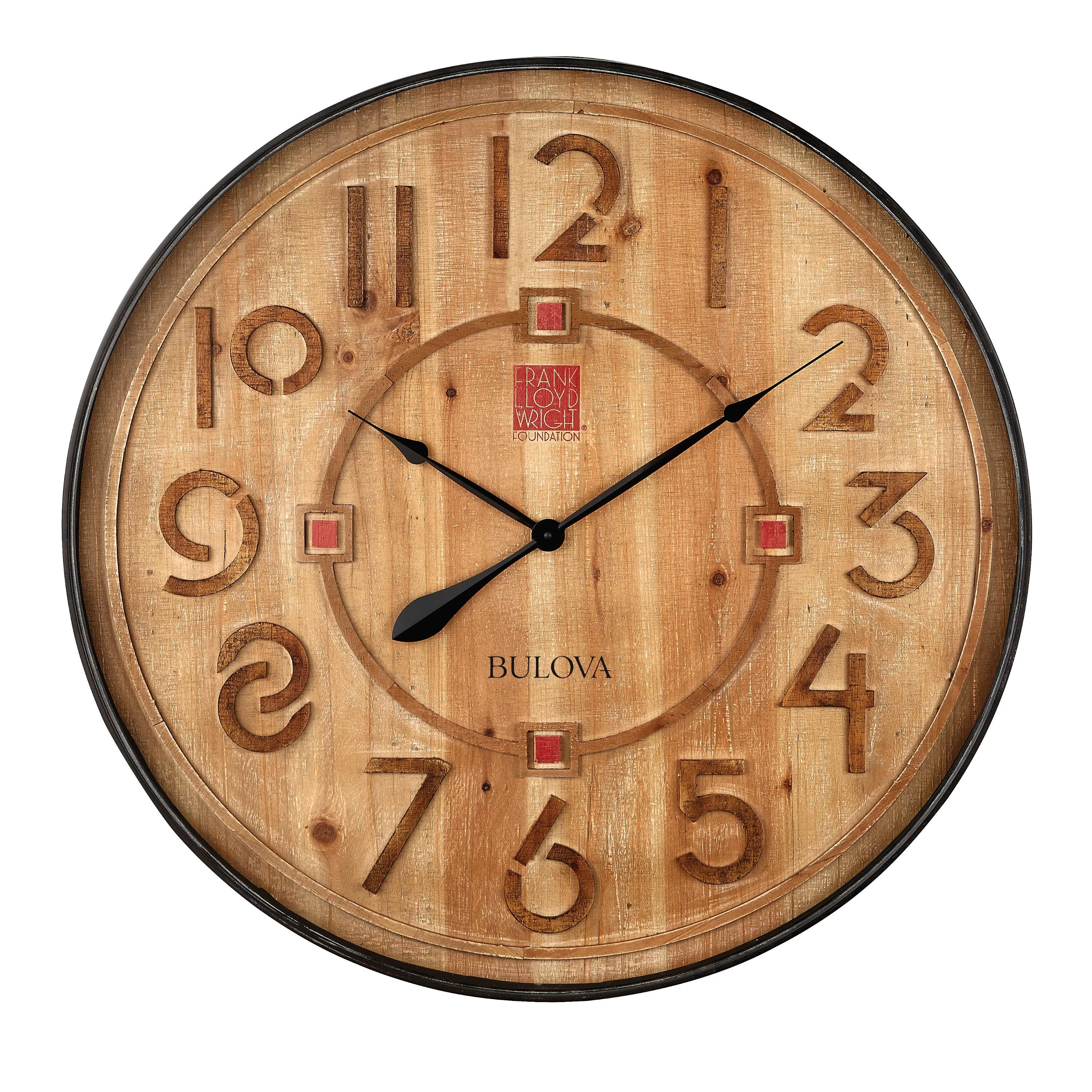 Bulova Clocks Frank Lloyd Wright Collection "The Taliesin" Clock