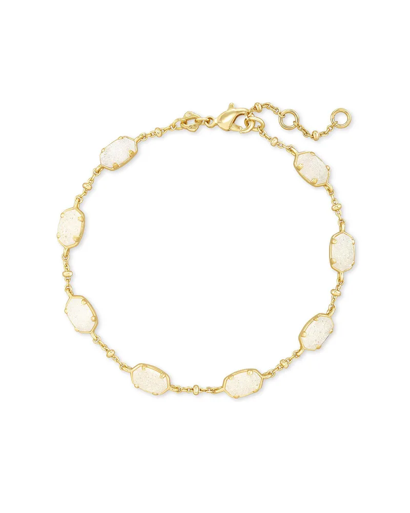 Kendra Scott Emilie Link Bracelet Gold Iridescent