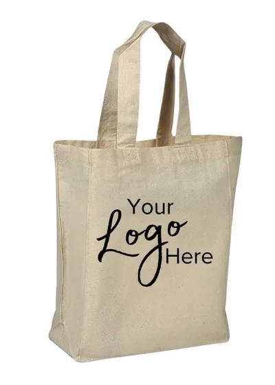 Shopping Tote Bag w/4" Gusset (8"x10"x4")