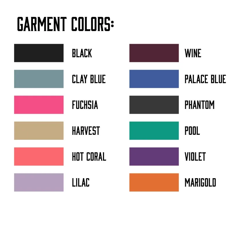Various Logo Color Chart View