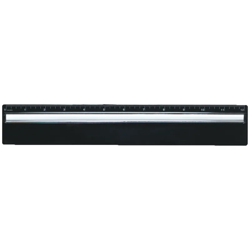 Plastic 12" Ruler With Magnifying Glass view 2
