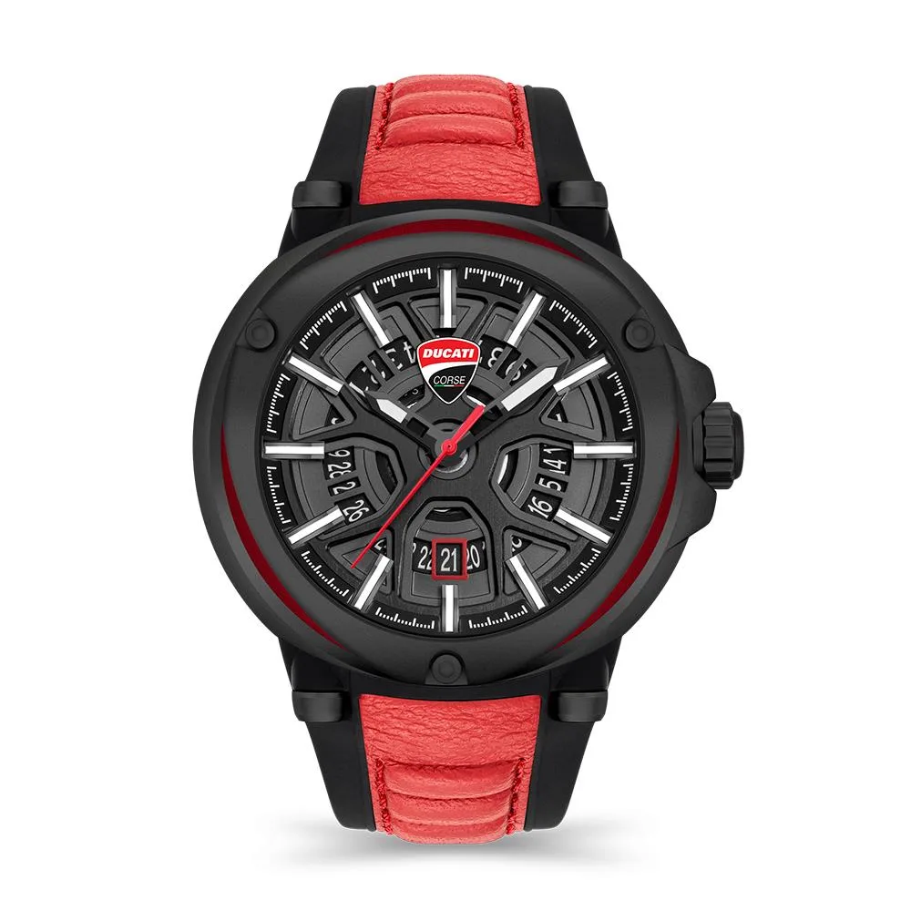 Ducati Corse Partenza Timepiece Size Standard Watch - Red