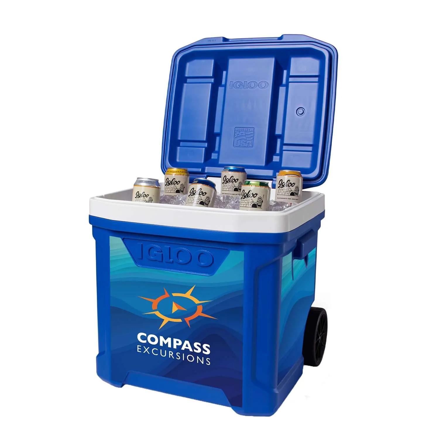 IGLOO 60QT Rolling Cooler view 5
