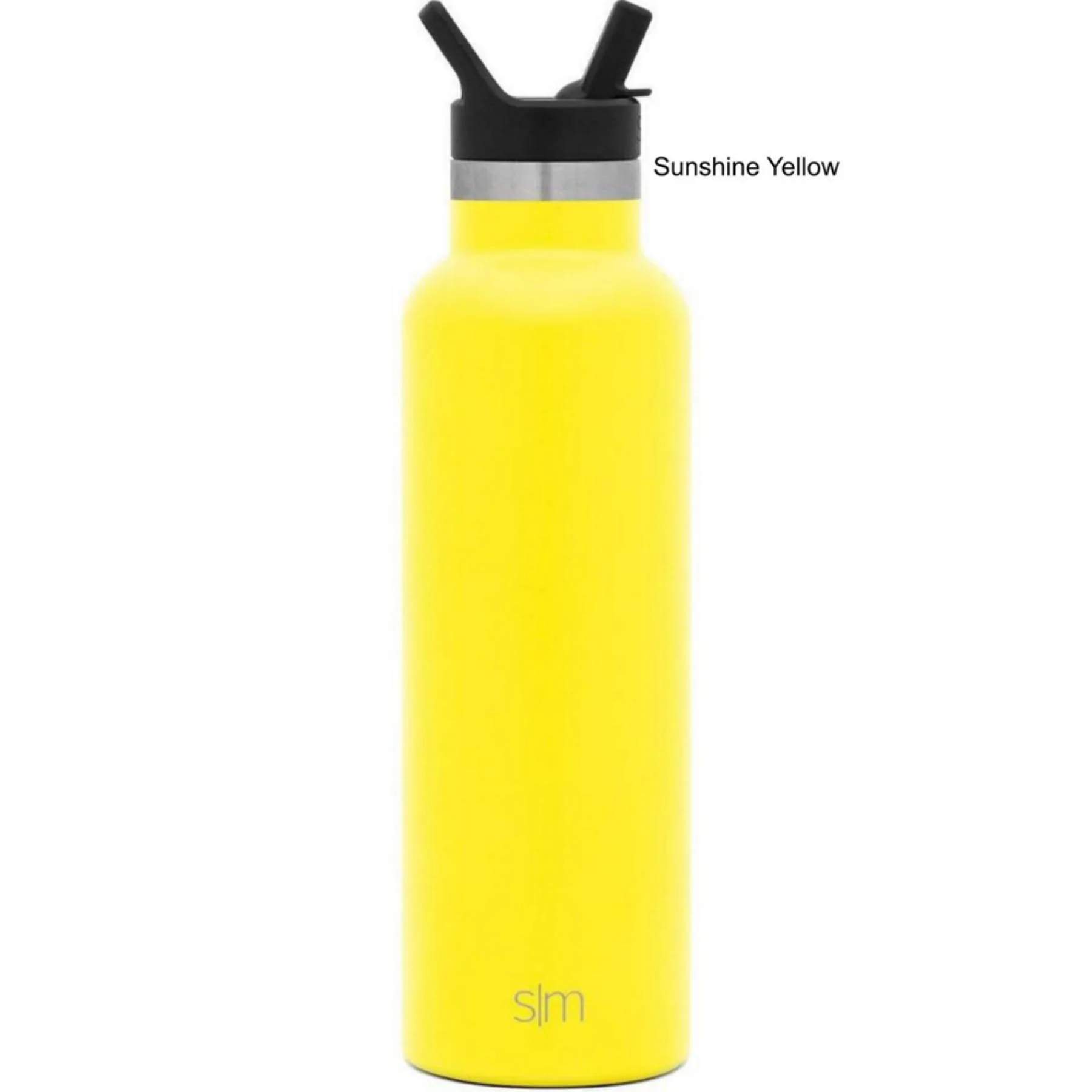 20 oz Simple Modern® Stainless Steel Insulated Ascent Water Bottle w/ Straw Lid view 2