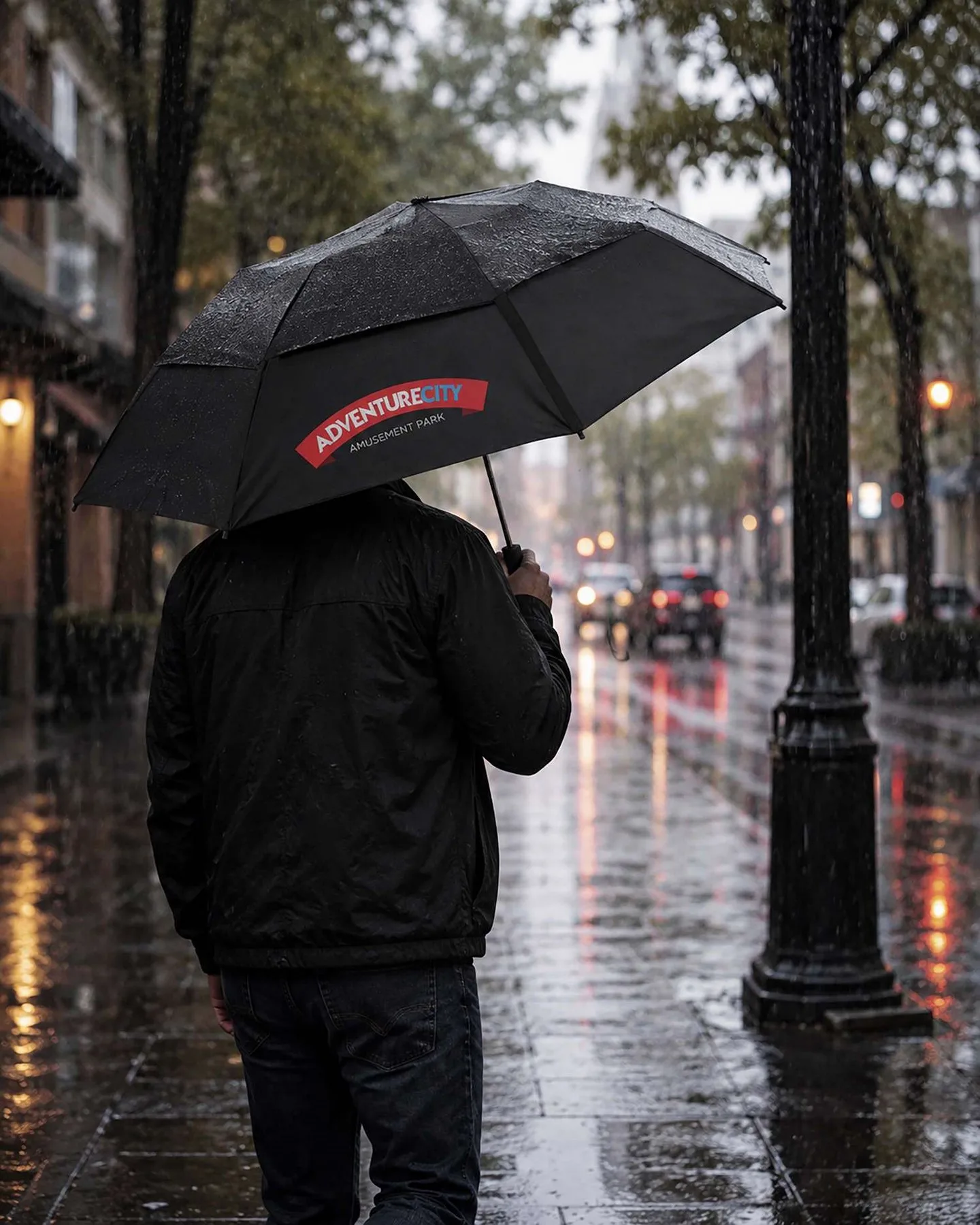 Folding Challenger III Umbrella (1 Imprint) view 7