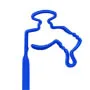Water Faucet With Drip Baby Bend, Bent Pen