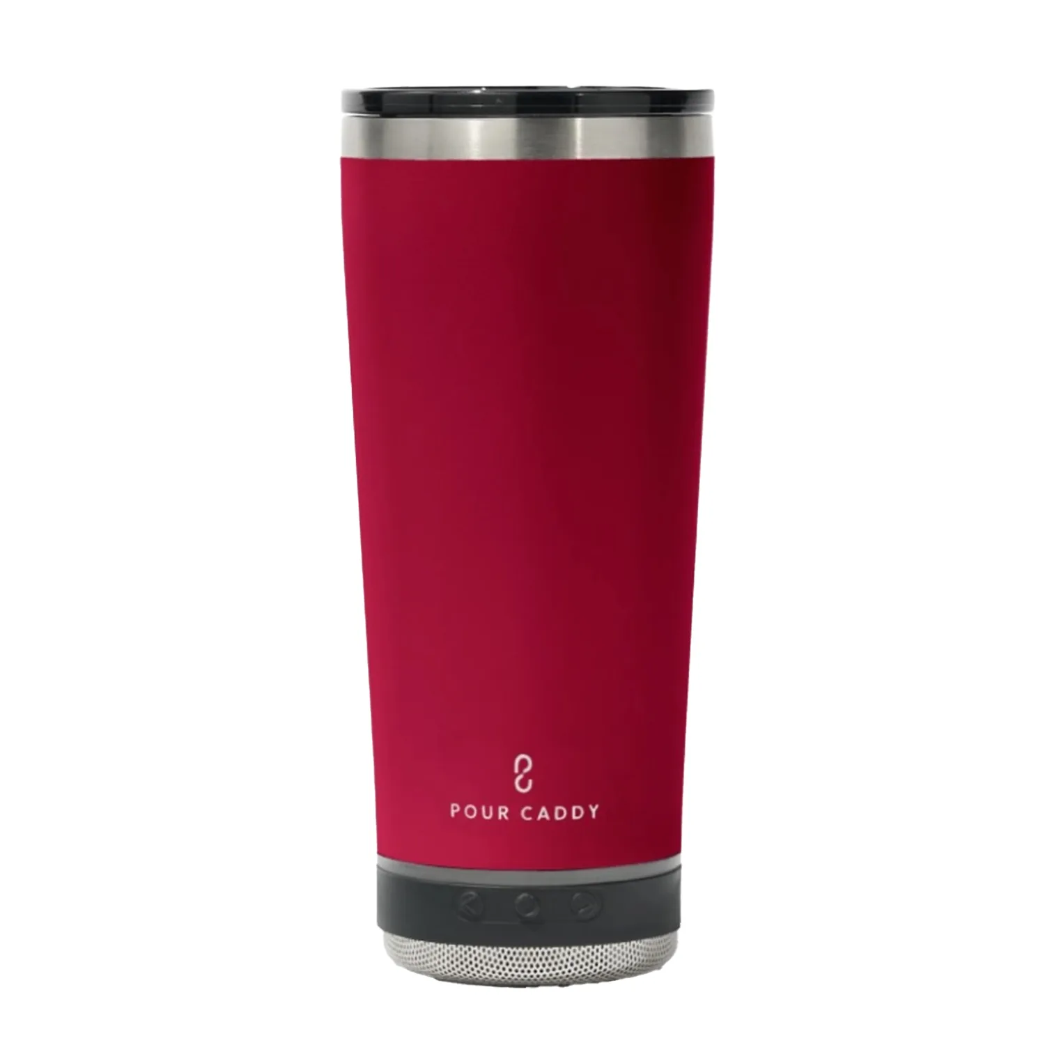 Pour Caddy® Vibe 18 oz Insulated Tumbler with Bluetooth Speaker view 3