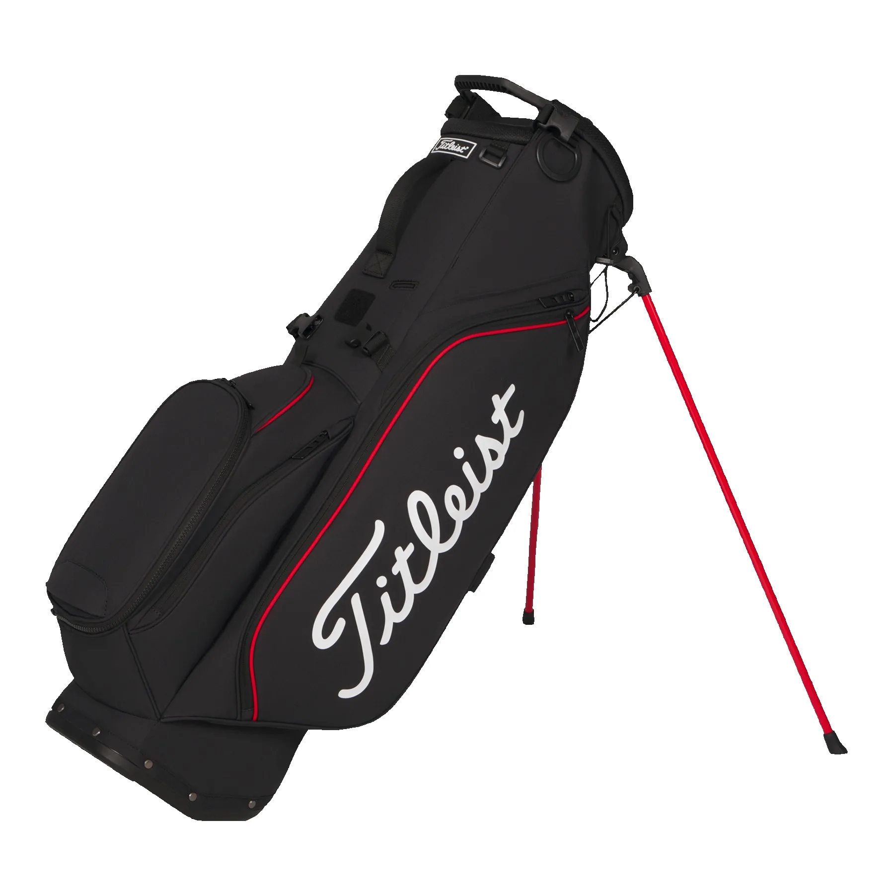 Titleist Players S5 Stand Bag - Black/Red/White