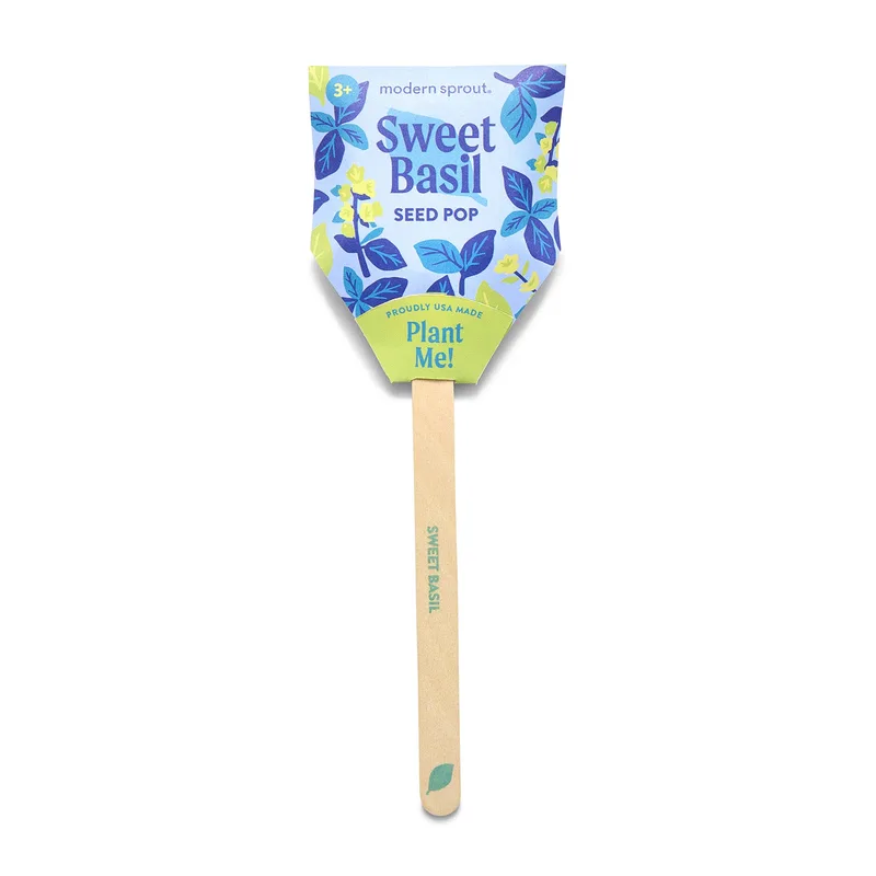 Modern Sprout Garden Seed Pop - Sweet Basil