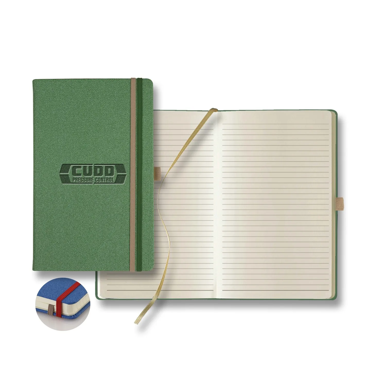 Castelli Bi Band Medio Lined Ivory Page Journal view 4