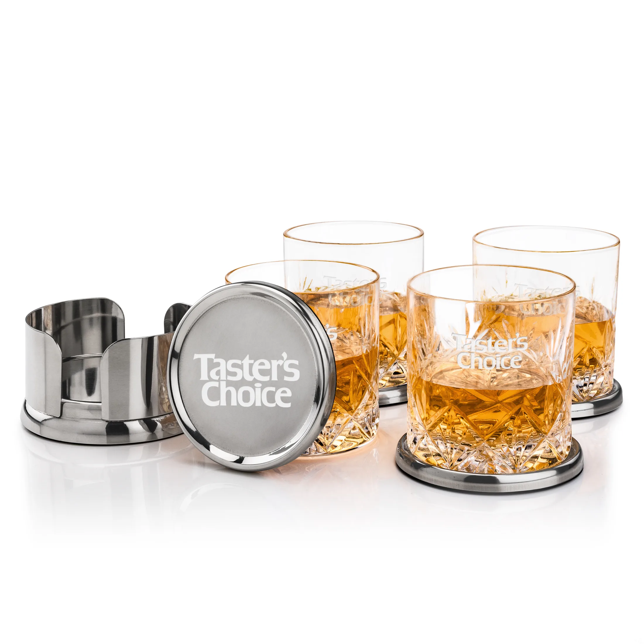Baldoni Coaster Set, Laser Engraving