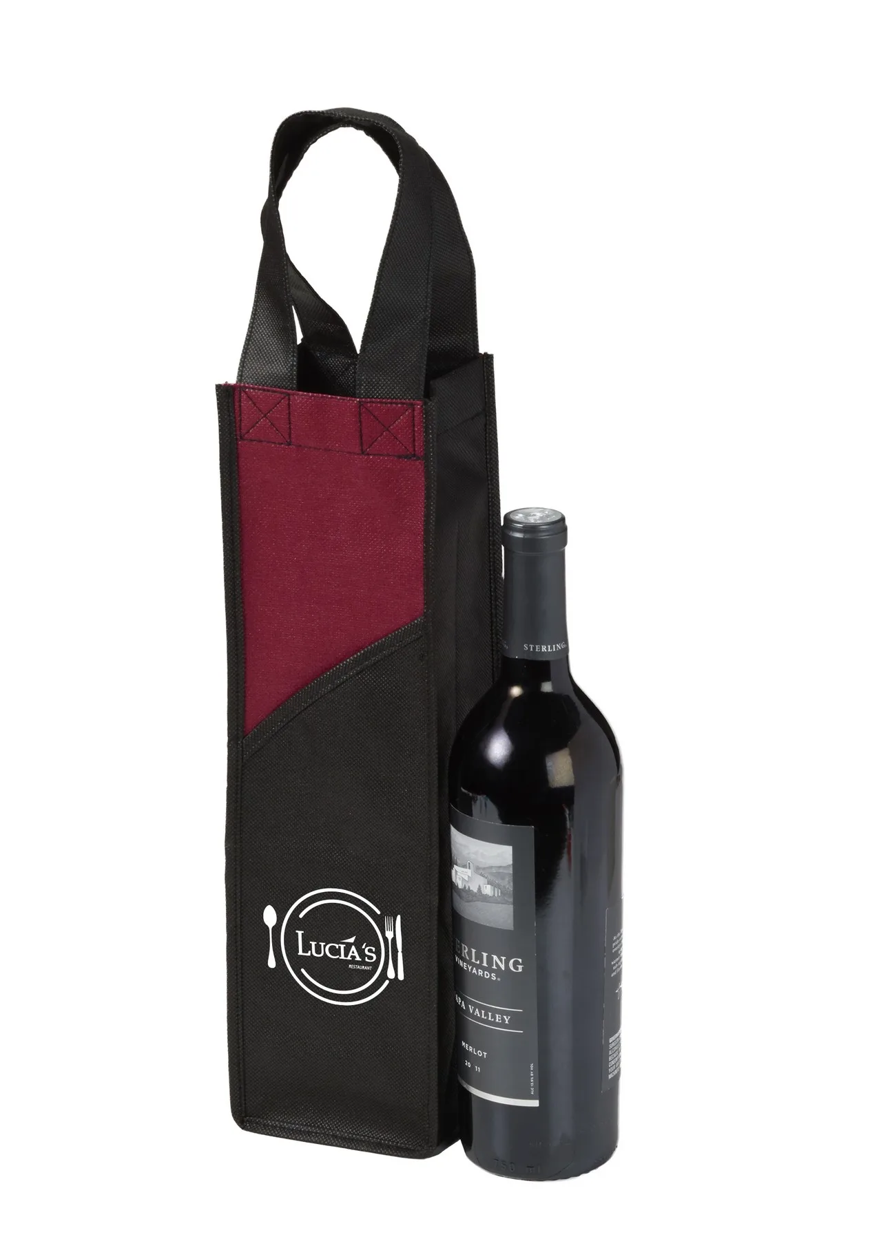Sedona Non-Woven Wine Tote Bag