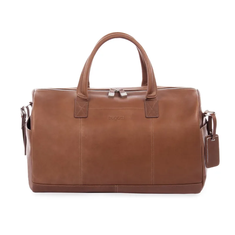 Bugatti Sartoria Collection Duffle Bag - Cognac