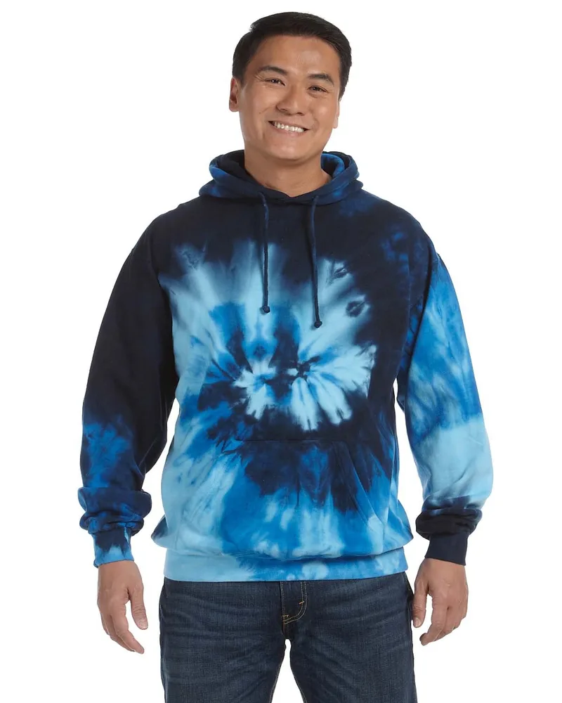 Tie-Dye Adult Tie-Dyed Pullover Hooded Sweatshirt view 2