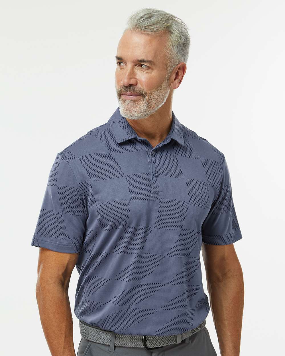 Adidas® Ultimate365 Textured Polo Shirt view 4