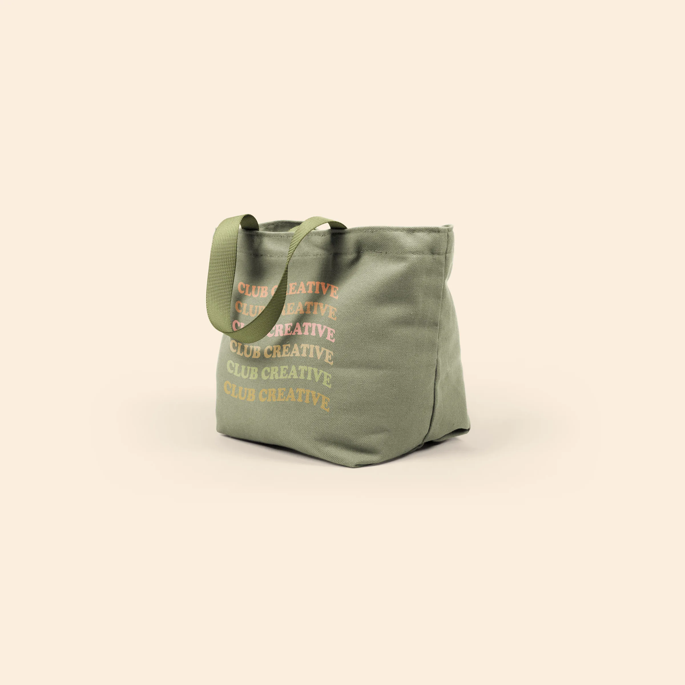 Olive Green Logo Side