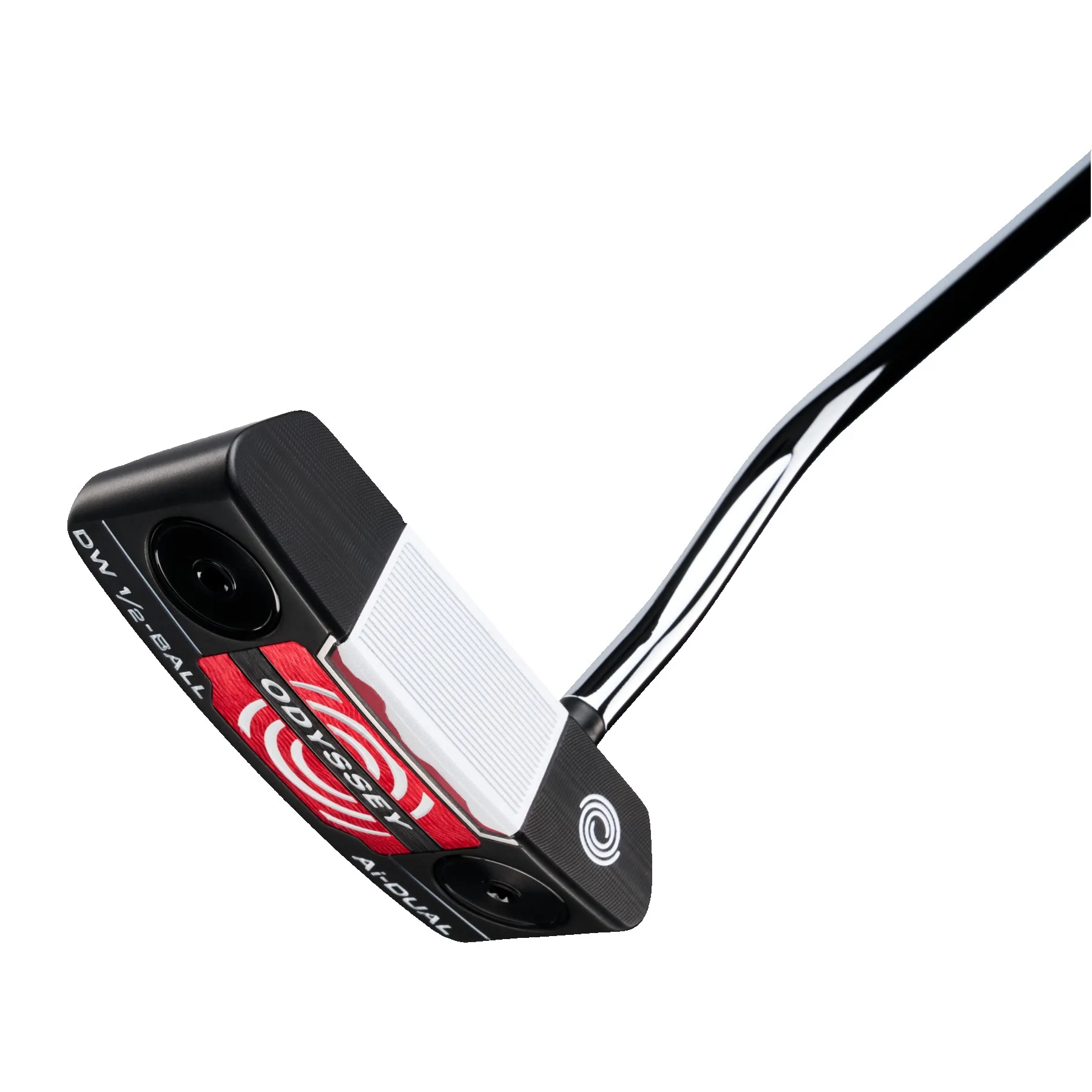 Odyssey Ai-DUAL Double Wide 1/2 Ball Putter with Pistol Grip