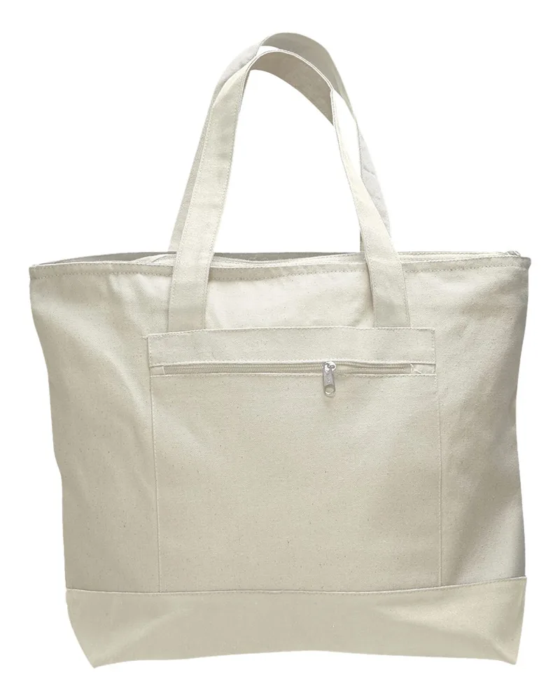 Q-Tees™ 19L Zippered Tote Bag view 6