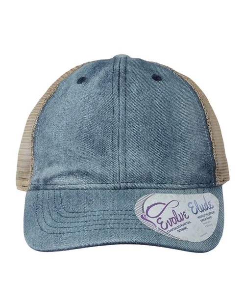 Infinity Her Women's Denim Mesh-Back Cap