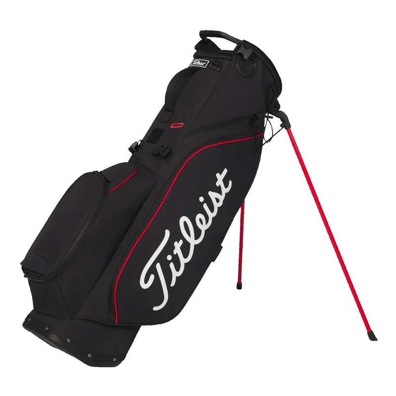 Titleist Players S4 Stand Bag - Black/Red/White