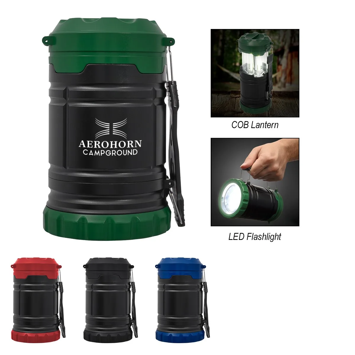 Cob Pop-up Lantern With Handle view 2